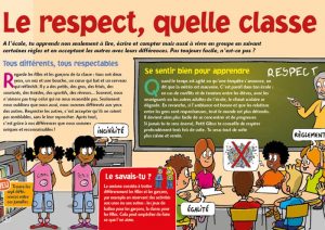 Exemple de page du magazine Petit Gibus