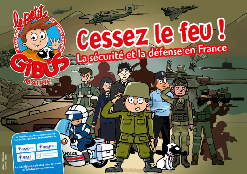 Magazine "Cessez le feu - la sécurité et la défense en France"