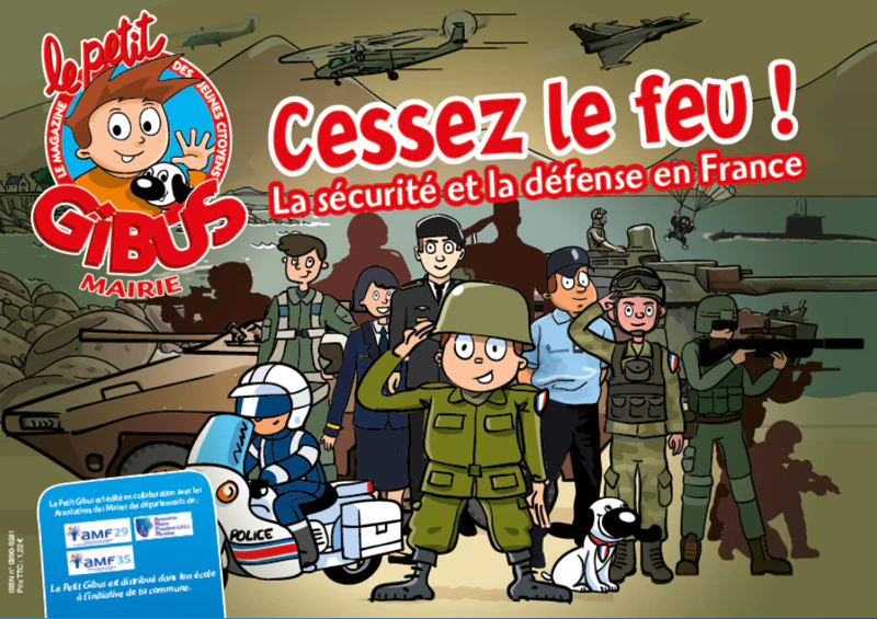 Magazine "Cessez le feu - la sécurité et la défense en France"