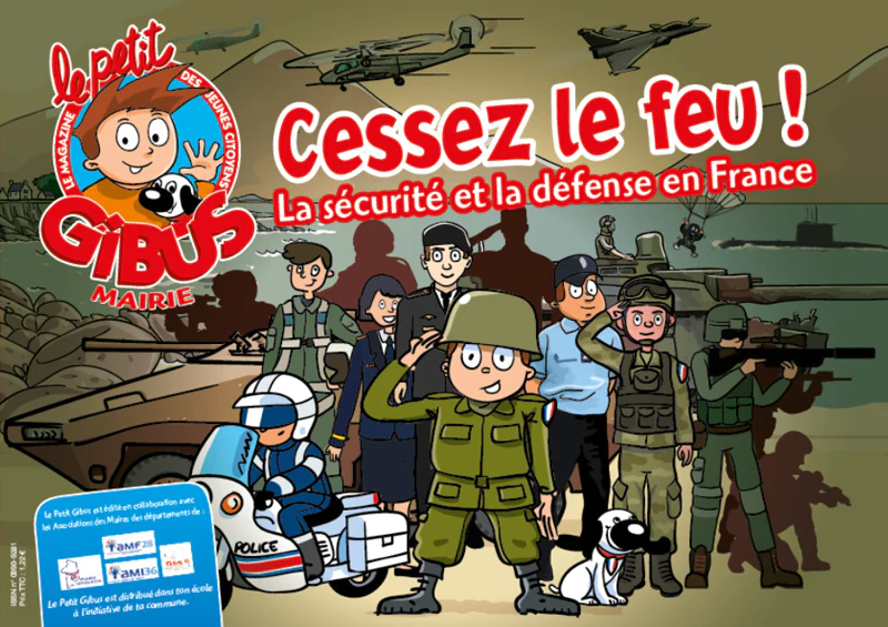 Magazine "Cessez le feu - la sécurité et la défense en France"