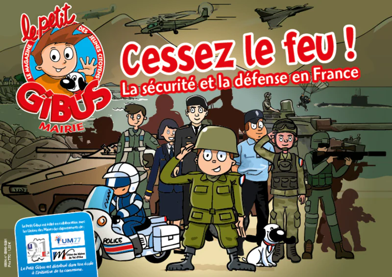 Magazine "Cessez le feu - la sécurité et la défense en France"