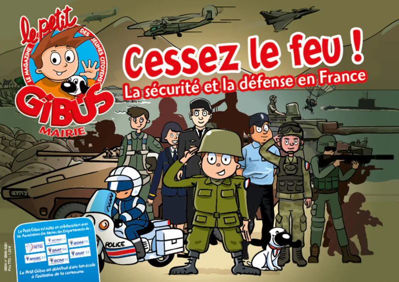 Magazine "Cessez le feu - la sécurité et la défense en France"