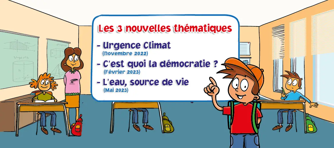 3 nouveaux thèmes pour 2022-2023